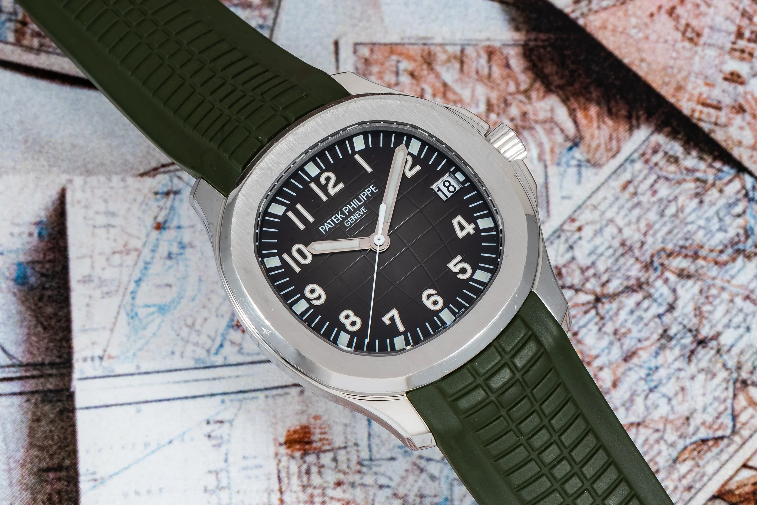 Patek Philippe Aquanaut Black Dial